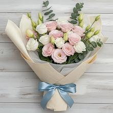 Букет цветов из:  Лизиантусы в Мищенском