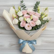 Букет цветов из:  Лизиантусы в Мищенском