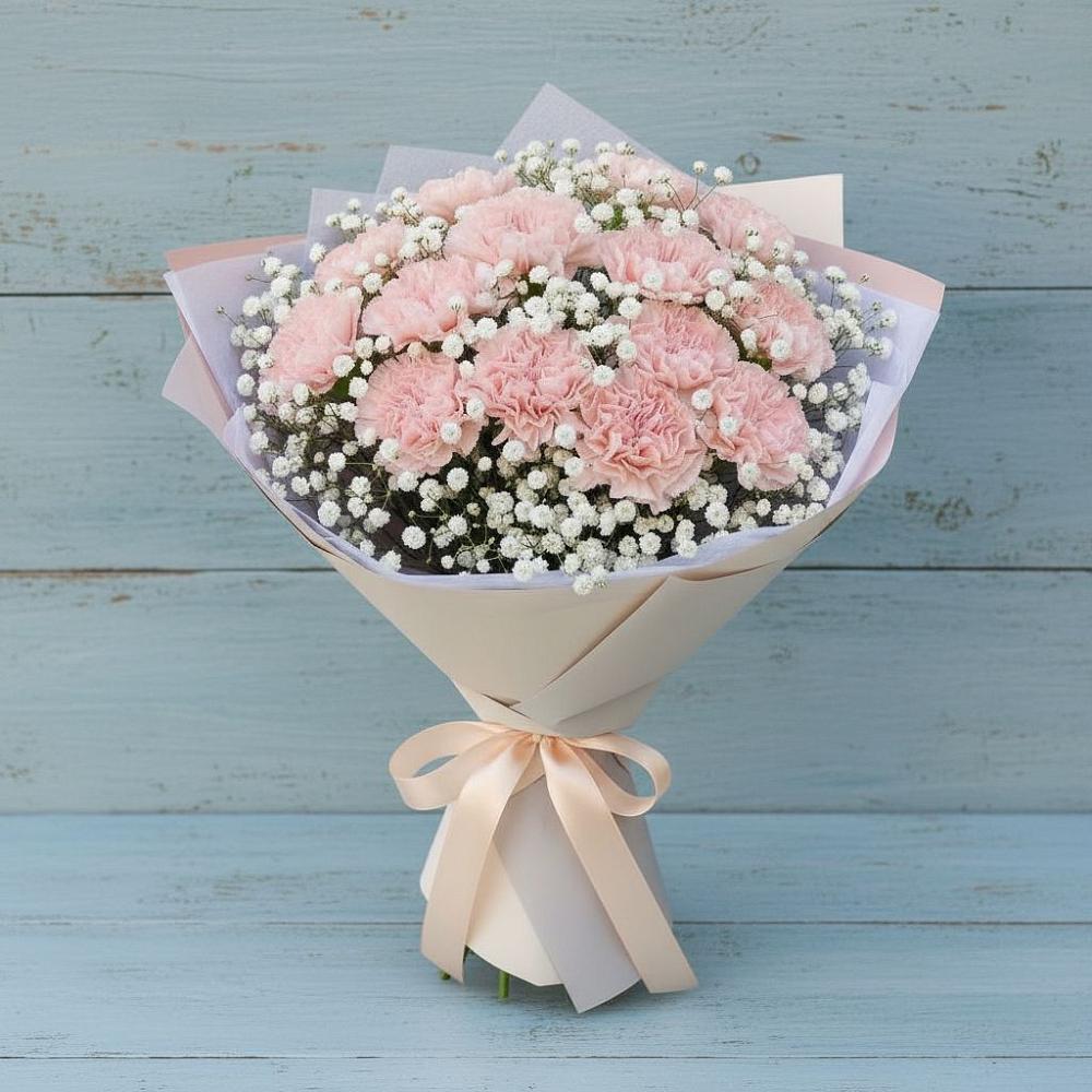 Букет цветов из: Гвоздики в Мищенском