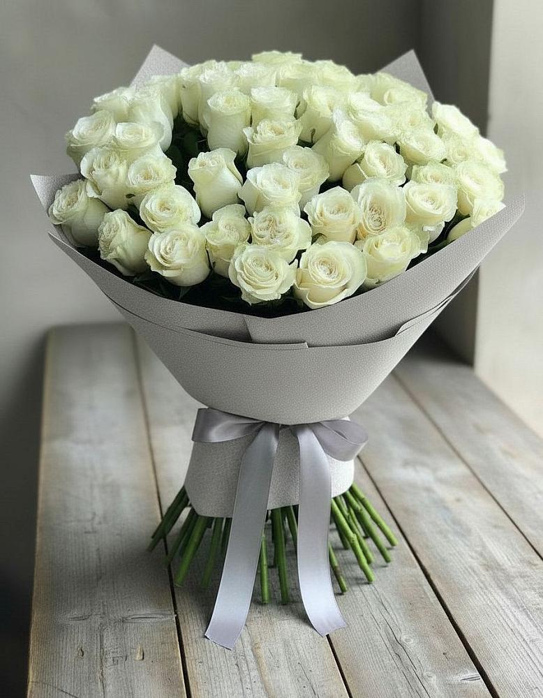 Букет 35 Белых роз в Мищенском