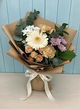 Букет цветов из:  Герберы и Хризантемы в Мищенском