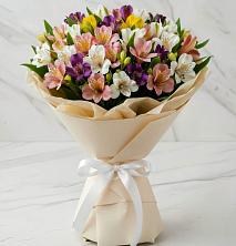 Букет цветов из:  Альстромерии в Мищенском