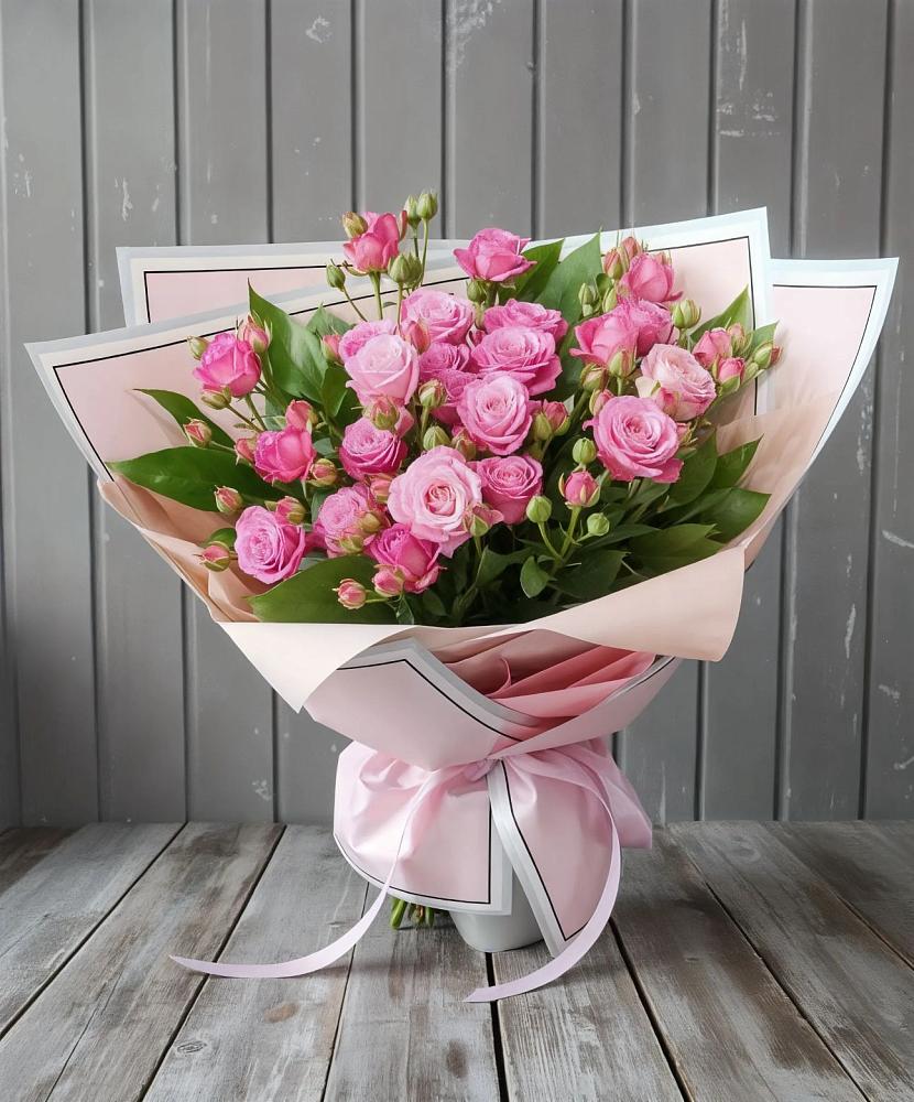 Букет Розовый кустик в Мищенском