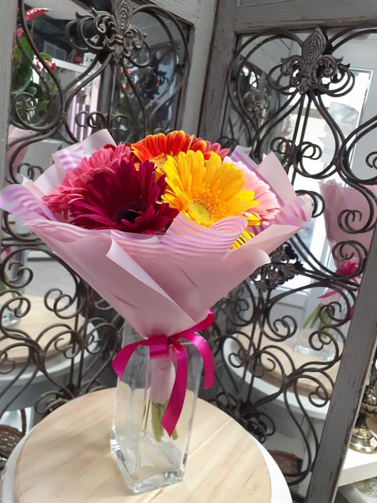 Букет цветов из: Герберы в Мищенском