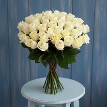 Букет 51 Белая роза Эдлесс Лав #REPLACE_PRED# Мищенском