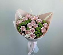 Букет цветов из:  Розы и Хризантемы в Мищенском