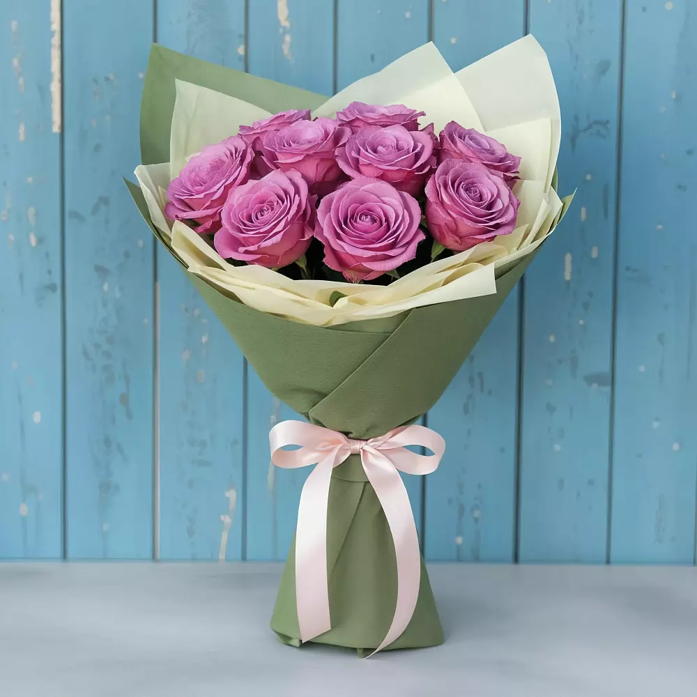 Букет Розы Фёрст Леди в Мищенском