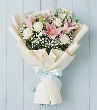 Букет цветов из:  Лилии в Мищенском